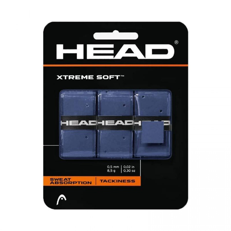 Surgrips pour ampoules Head Xtreme Soft Azul 3 Unidades  Offre - Pas cher
