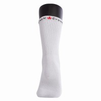 Black Crown High White Socks 3 Pairs