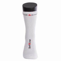 Black Crown Premium High White Socks 1 Pair