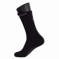 Black Crown Premium High Black Socks 1 Pair