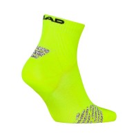 Calcetines Head Performance Padel Quarter Amarillo Fluor 1 Par  Offer + Cheap