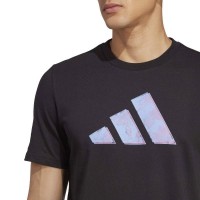 Camiseta Adidas Tennis AO Graphic Negro  Oferta + Barato