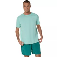 Asics Core SS Top T-Shirt Vert Clair  Offre - Pas cher
