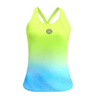 Camiseta Bidi Badu Beach Spirit Amarillo Neon Aqua Mujer  Oferta + Barato