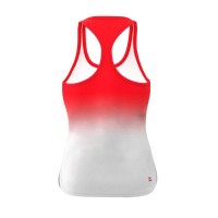 Camiseta Bidi Badu Crew Gradiant Rojo Blanco Mujer  Oferta + Barato
