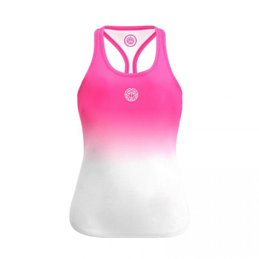 Bidi Badu Crew Gradiant Pink White Women''s T-Shirt  Offer + Cheap