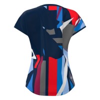 Camiseta Bidi Badu New York Capsleeve Azul Oscuro Rojo Mujer  Oferta + Barato