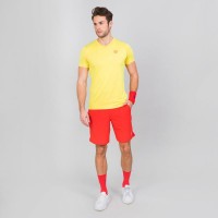 Camiseta Bidi Badu Ted Amarillo Neon Rojo