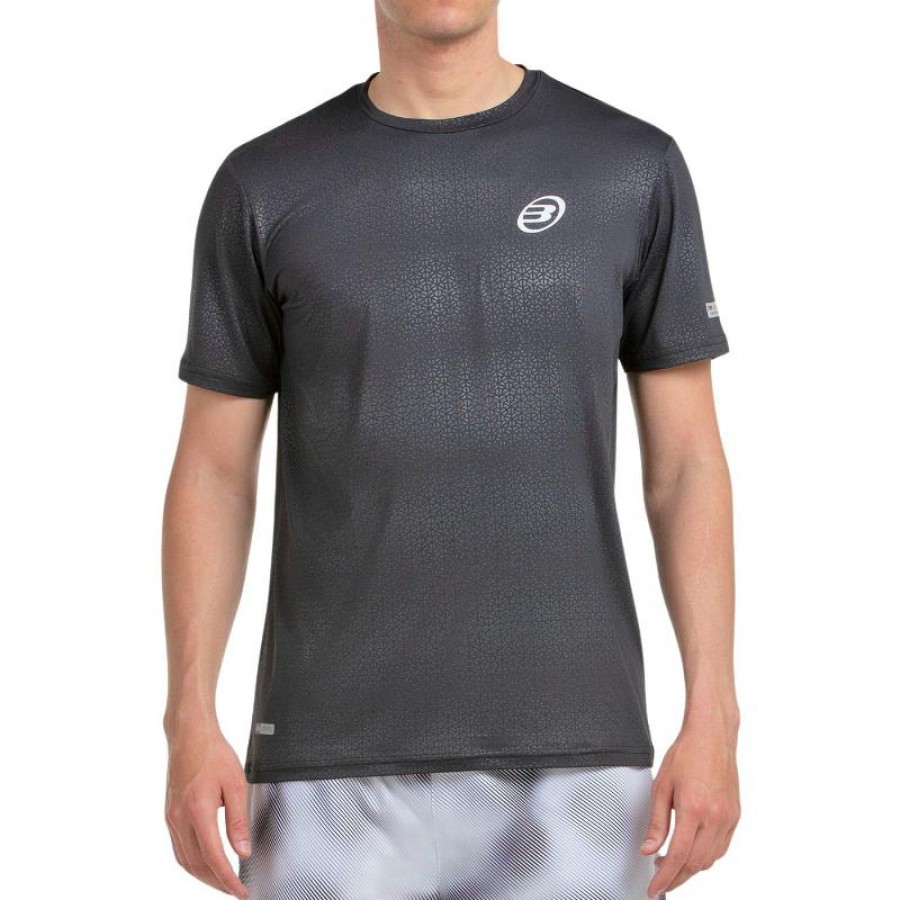 Camiseta Bullpadel Mofero Negro  Oferta + Barato