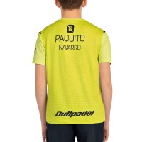 Bullpadel Paquito Navarro 25V Lima Junior T-shirt  Offer + Cheap