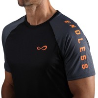 Endless Feisty Iconic Black Orange T-Shirt