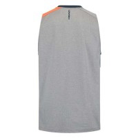 Camiseta Head Top Gris Naranja