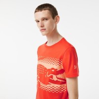 Camiseta Lacoste Novak Djokovic Naranja