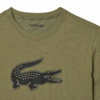 Camiseta Lacoste Sport Kaki  Oferta + Barato
