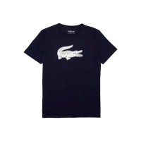 Camiseta Lacoste Sport Transpirable Azul Marino  Oferta + Barato