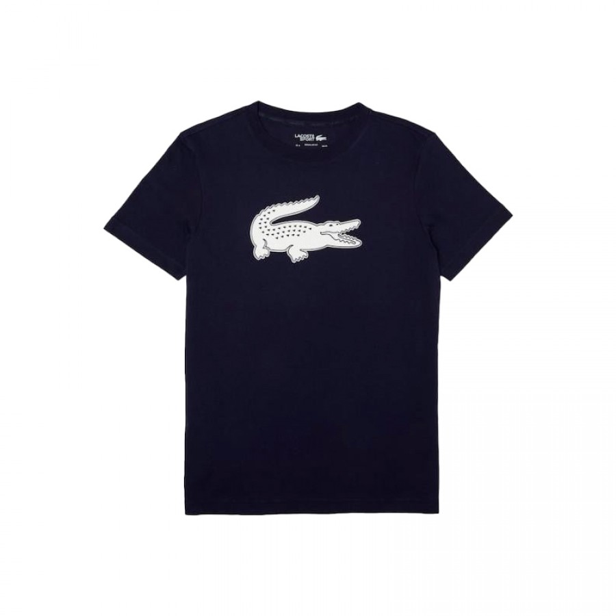 Camiseta Lacoste Sport Transpirable Azul Marino  Oferta + Barato