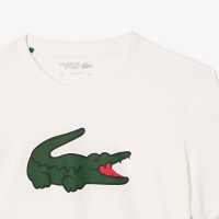 Camiseta Lacoste Ultra Dry Blanco  Oferta + Barato