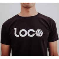 Camiseta Loco Esencia Negro Blanco