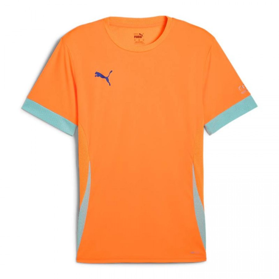 T-shirt orange individuel Puma  Offre - Pas cher