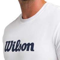 T-shirt Wilson Easy Street Blanc  Offre - Pas cher