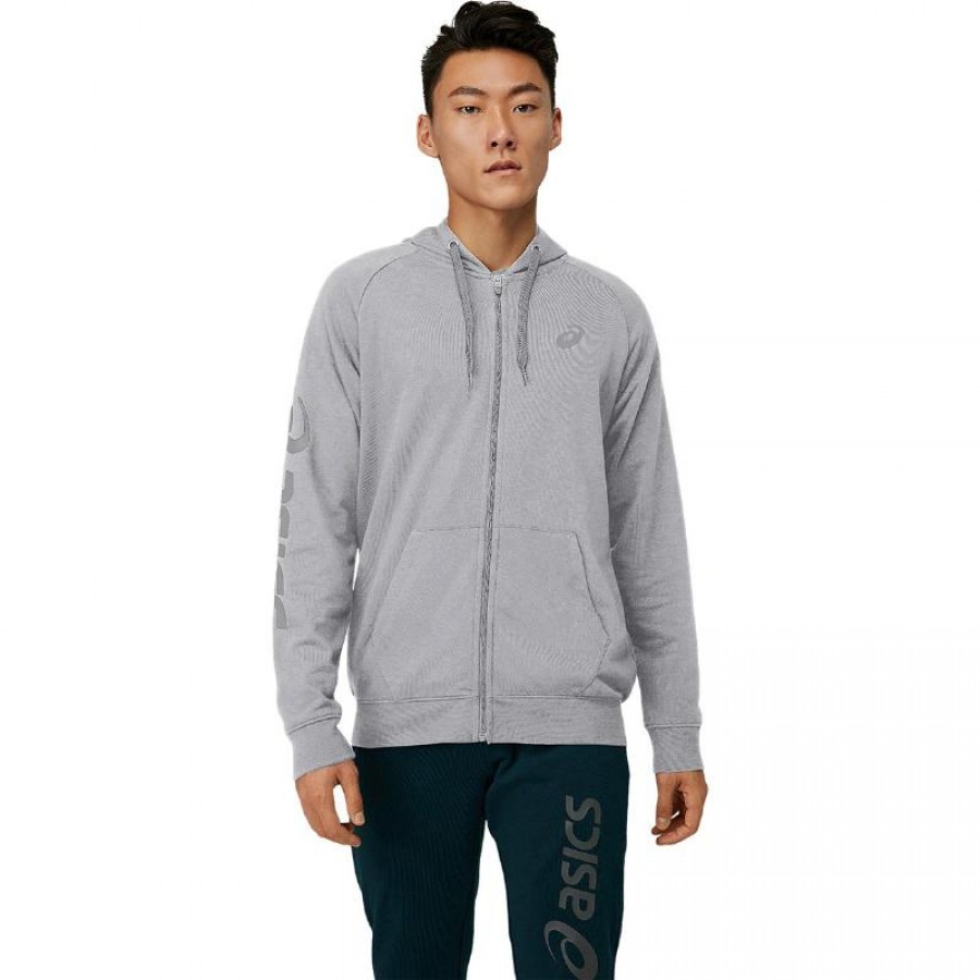 Asics Big FZ Light Grey Jacket