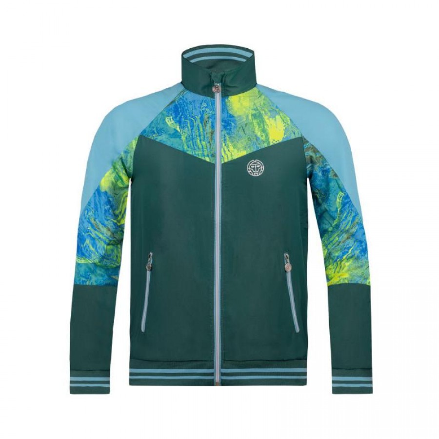 Chaqueta Bidi Badu Jabu Verde Oscuro Neon