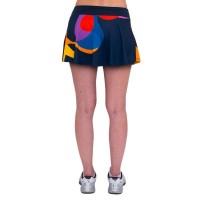 Falda Bidi Badu Twiggy Printed Wavy Azul Oscuro Mix  Oferta + Barato