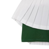 Falda Lacoste Ultra Dry Blanco  Oferta + Barato