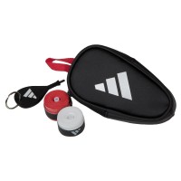Monedero Adidas 3.4 Negro Rojo  Oferta + Barato