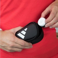 Monedero Adidas 3.4 Negro Rojo  Oferta + Barato