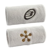 Munequeras Bullpadel Premier Padel BPMU2507 Blanco Piedra 2 Unidades  Oferta + Barato