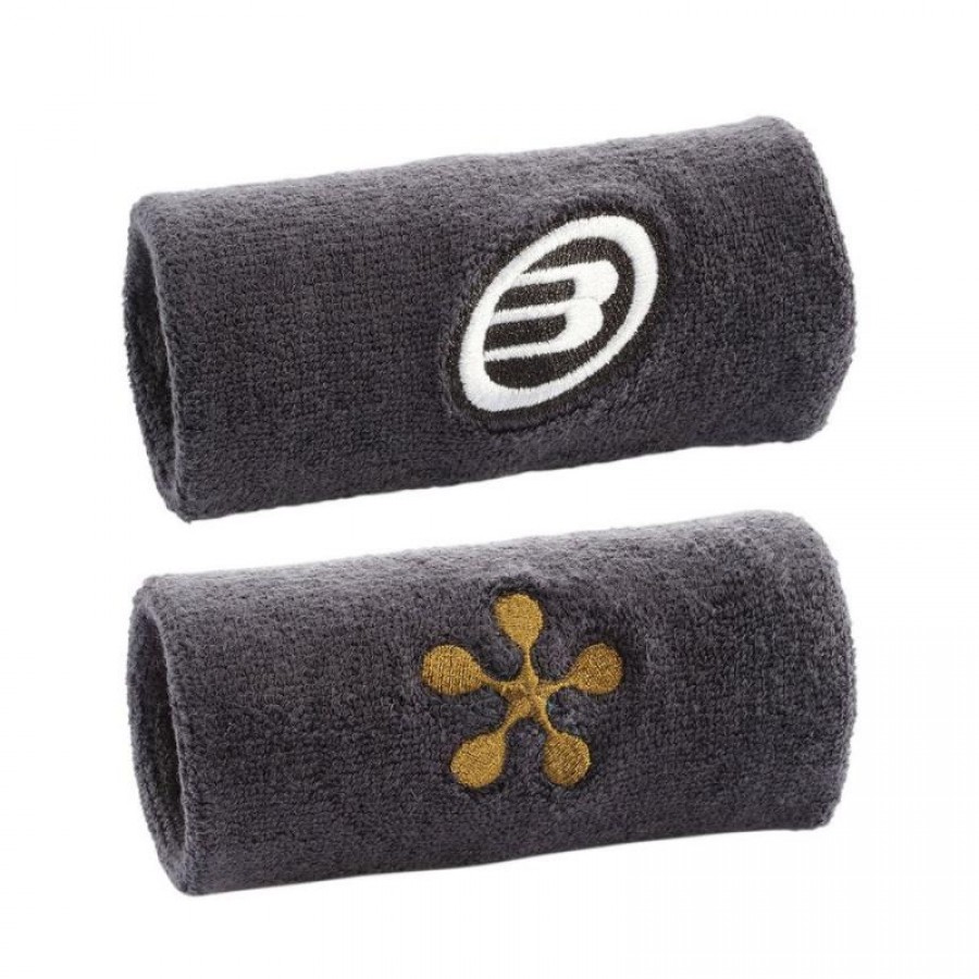 Bullpadel Premier Padel BPMU2507 Carbon Stone Wristbands 2 Units  Offer + Cheap