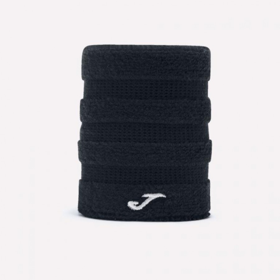 Joma Slam Pro Black Wristbands 2 Units