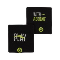 Munequeras Lok Play Negro 2 Unidades  Oferta + Barato