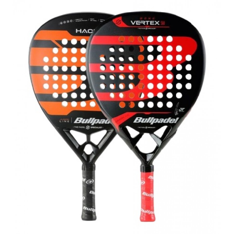 Raquettes Bullpadel Paquito Navarro Hack 03 Junior 2024 et Tello Vertex 04 Junior 2024   Offre - Pas cher
