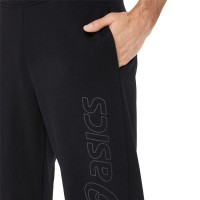 Pantalon Asics Logo Negro Gris