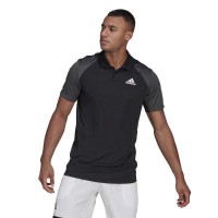 Polo Adidas Club Black Grey