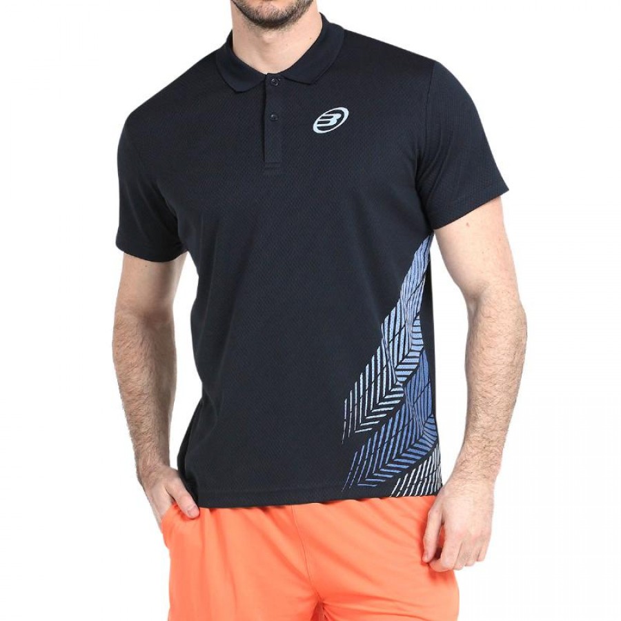 Polo Bullpadel lapon bleu marine  Offre - Pas cher