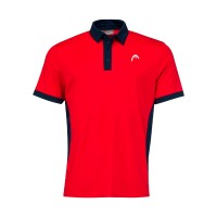 Polo Head Slice Red Dark Blue