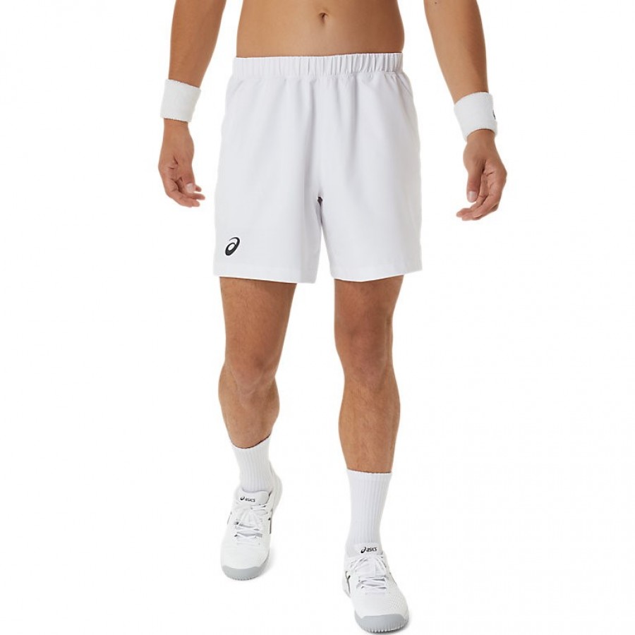 Short Asics Court 7 Blanco   Offer + Cheap