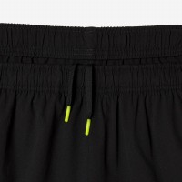 Short Lacoste Sport Negro Amarillo