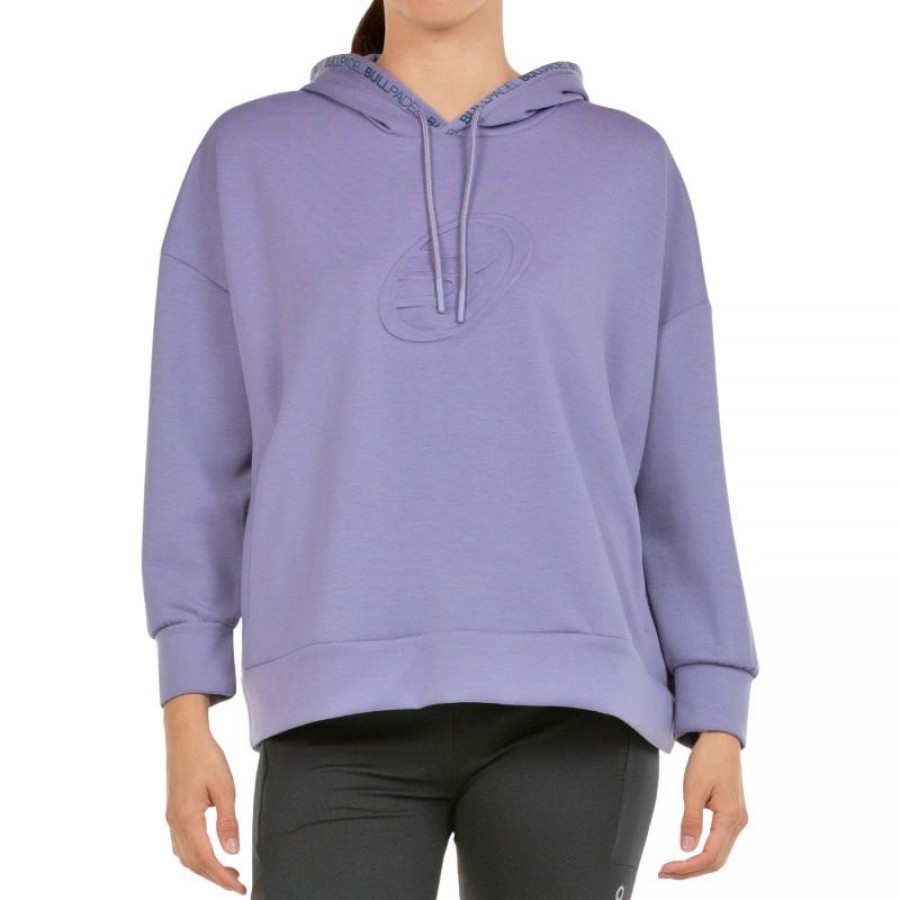 Sudadera Bullpadel Naron Malva  Oferta + Barato