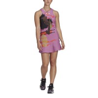 Adidas New York Purple Black Dress