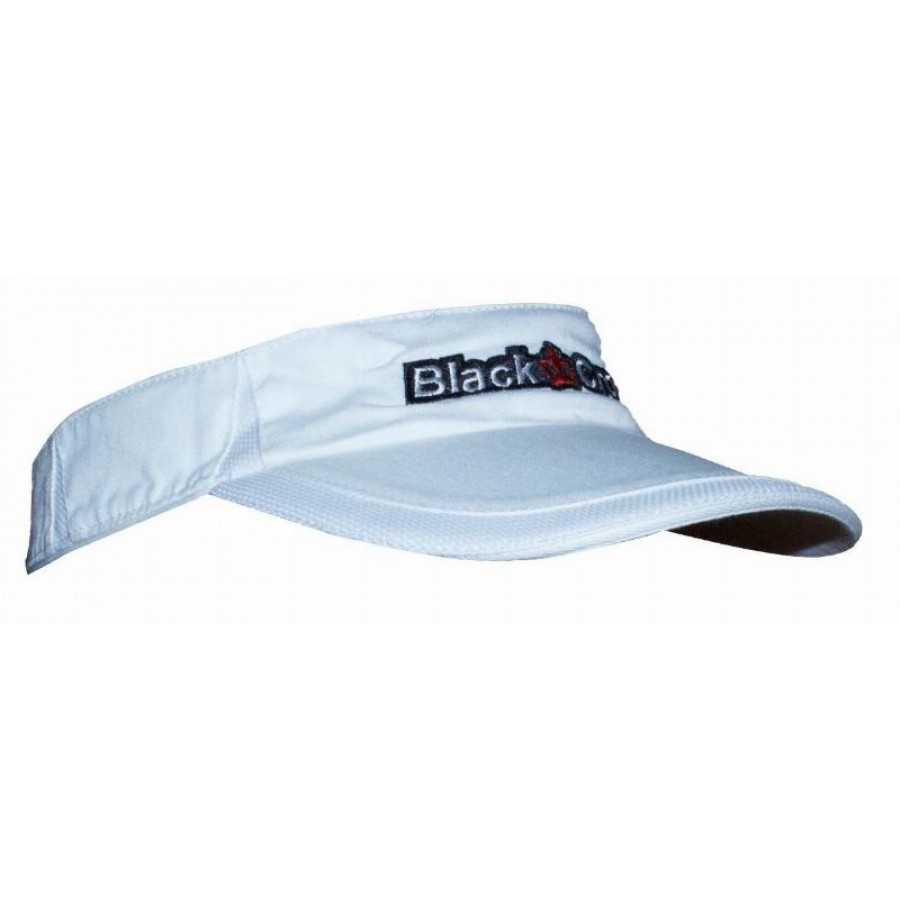 Black Crown Visor White Visor