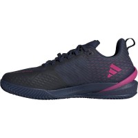 Zapatillas Adidas Adizero Cybersonic Clay Azul Oscuro Rosa  Oferta + Barato