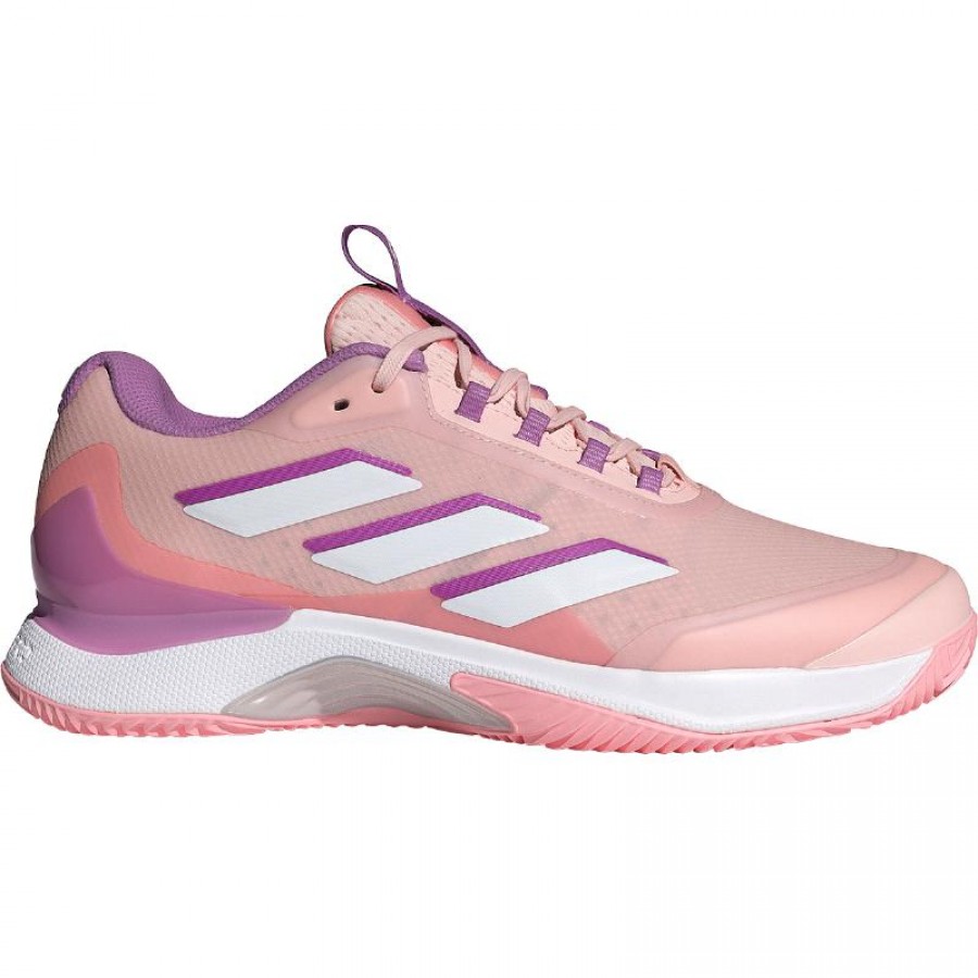 Adidas Avacourt 2.0 Clay Pink White Purple Women''s Sneakers