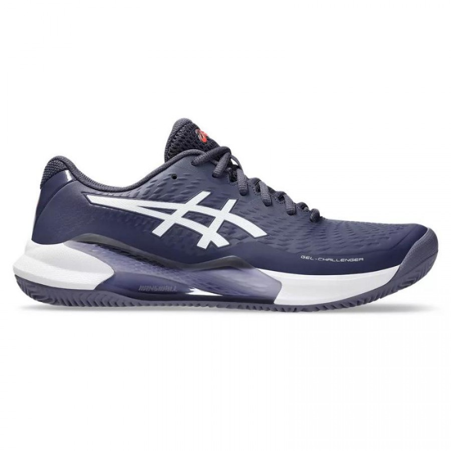 Zapatillas Asics Gel Challenger 14 Clay Azul Indigo Blanco  Oferta + Barato