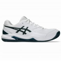 Asics Gel Dedicate 8 Clay White Green Saxon Sneakers