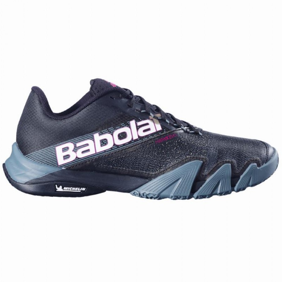 Babolat Jet Premura 2 Shoes Black Atlantic Blue