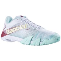 Babolat Juan Lebron Jet Premura 2 White Red Shoes